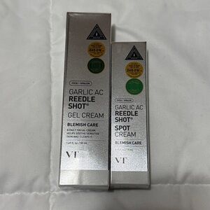 VT Cosmetics Garlic AC Reedle Shot Gel Cream & Spot Cream Brand New